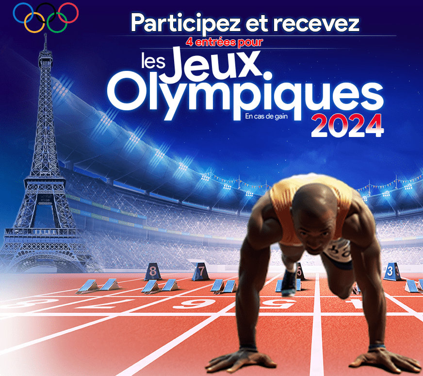 Tentez de recevoir 4 places pour les Jeux Olympiques 2024 Monster