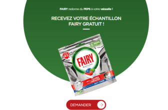 Recevez votre echantillon Fairy