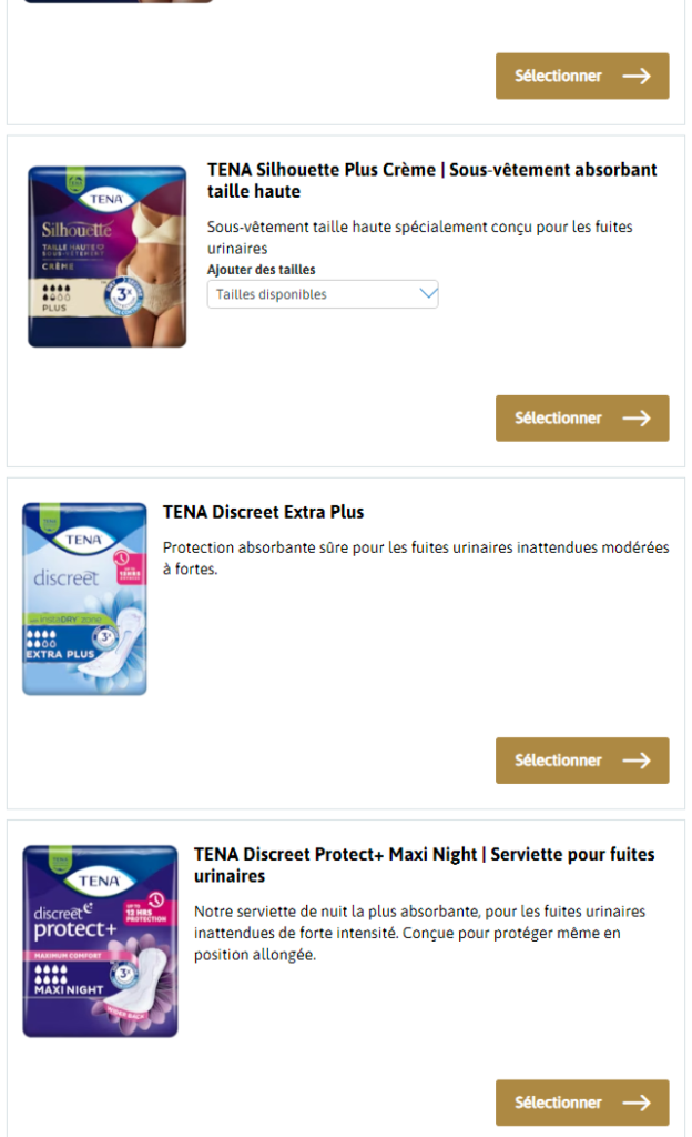 echantillon gratuit TENA2