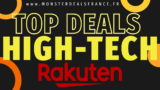 Les Top Deals High-tech Rakuten du dimanche 18/02/24