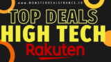 Les Top Deals High-tech Rakuten du jeudi 22/02/24